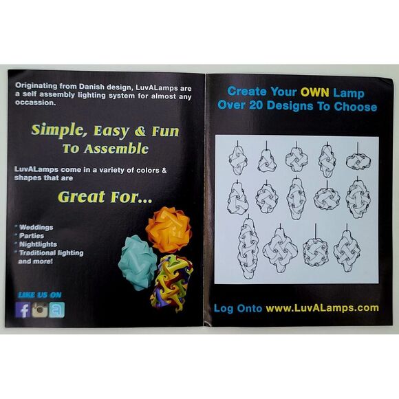Llama Puzzle Lamp Kit 30 Pieces DIY FanLampz - Light & Cord Not Included - Picture 2 of 3